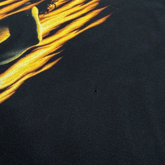 Vintage 2001 AC/DC Bonfire Promo Single Stitch Band T-Shirt Black Large USA - Picture 7 of 15